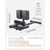 image:imageVEVOR Sissy Squat Machine MultiFunction Deep Sissy Squat Bench for Leg Muscle Training Easy Setup amp Foldable Core Waistline amp Glute Workout Equipment Leg Exercise Machine for Home Gym Black