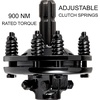 image:imageVEVOR Slip Clutch 1 38 PTO Slip Clutch Smooth Round Ends PTO Friction Clutch Carburized Steel Tractor Slip Clutch Adjustable Rotary Cutter Slip Clutch Black Brush Hog Slip Clutch for PTO Shaft6 Spline Ends