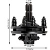 image:imageVEVOR Slip Clutch 1 38 PTO Slip Clutch Smooth Round Ends PTO Friction Clutch Carburized Steel Tractor Slip Clutch Adjustable Rotary Cutter Slip Clutch Black Brush Hog Slip Clutch for PTO Shaft6 Spline Ends