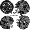 image:imageVEVOR Slip Clutch 1 38 PTO Slip Clutch Smooth Round Ends PTO Friction Clutch Carburized Steel Tractor Slip Clutch Adjustable Rotary Cutter Slip Clutch Black Brush Hog Slip Clutch for PTO ShaftSmooth Round Ends