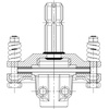 image:imageVEVOR Slip Clutch 1 38 PTO Slip Clutch Smooth Round Ends PTO Friction Clutch Carburized Steel Tractor Slip Clutch Adjustable Rotary Cutter Slip Clutch Black Brush Hog Slip Clutch for PTO Shaft6 Spline Ends
