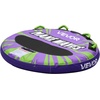 image:imageVEVOR Towable Tubes for Boating 14 Riders Inflatable Boat Tubes amp Towables 340680 lbs Capacity Multiple Sizes with Full Nylon Cover PaddedEVA Handles Fins amp Safety Valve MultiOption12 Riders
