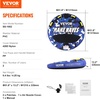 image:imageVEVOR Towable Tubes for Boating 14 Riders Inflatable Boat Tubes amp Towables 340680 lbs Capacity Multiple Sizes with Full Nylon Cover PaddedEVA Handles Fins amp Safety Valve MultiOption12 Riders