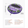 image:imageVEVOR Towable Tubes for Boating 14 Riders Inflatable Boat Tubes amp Towables 340680 lbs Capacity Multiple Sizes with Full Nylon Cover PaddedEVA Handles Fins amp Safety Valve MultiOption12 Riders