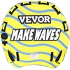 image:imageVEVOR Towable Tubes for Boating 14 Riders Inflatable Boat Tubes amp Towables 340680 lbs Capacity Multiple Sizes with Full Nylon Cover PaddedEVA Handles Fins amp Safety Valve MultiOption13 Riders
