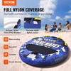 image:imageVEVOR Towable Tubes for Boating 14 Riders Inflatable Boat Tubes amp Towables 340680 lbs Capacity Multiple Sizes with Full Nylon Cover PaddedEVA Handles Fins amp Safety Valve MultiOption12 Riders