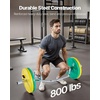 image:imageVEVOR Trap Bar Hex Bar 2Inch Hex Barbell 800 LBS Capacity Shrug Bars with Knurled Grips Weightlifting and Strength Training Equipment Home Gym for Squats Deadlifts Shoulder PressesSilver