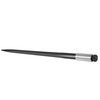 image:imageVevor Hay Spear 39 Bale Spear 3600 lbs Capacity Bale Spike Quick Attach Square Hay Bale Spears 1 34 Black Coated Bale Forks Bale Hay Spike with Hex Nut and Sleeve for Buckets Tractors Loaders39