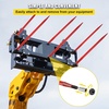 image:imageVevor Hay Spear 39 Bale Spear 3600 lbs Capacity Bale Spike Quick Attach Square Hay Bale Spears 1 34 Black Coated Bale Forks Bale Hay Spike with Hex Nut and Sleeve for Buckets Tractors Loaders49
