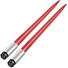 image:imageMophorn Pair Hay Spear 43 Bale Spear 3000 lbs Capacity Bale Spike Quick Attach Square Hay Bale Spears 1 34 Red Coated Bale Forks Bale Hay Spike with Hex Nut amp Sleeve for Buckets Tractors Loaders39
