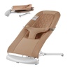 image:imageVEVOR Baby Bouncer Folding Bouncer Seat for Babies 09 Months Newborn Bouncer Chair with 2 Reclining Angles amp 3Point Harness Portable Infant Rocker with Carrying Bag for Indoors Outdoors CamelCamel