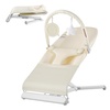 image:imageVEVOR Baby Bouncer Folding Bouncer Seat for Babies 09 Months Newborn Bouncer Chair with 2 Reclining Angles amp 3Point Harness Portable Infant Rocker with Carrying Bag for Indoors Outdoors CamelBeige