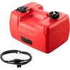 image:imageVEVOR Boat Fuel Tank 317Gallon12L Marine Outboard Transfer Tank Transfer Tank with 98ft Hose Gauge for Outboard Engine Yacht Fishing Boat Deck Red317 gallon
