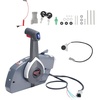 image:imageVEVOR Boat Throttle Control 70448205P1 TopMounted Outboard Remote Control Box for Yamaha 4Stroke Marine Throttle Control Box with Power Trim Switch and 46 ft Harness with 5 Pin Connector5006180SideEvinrude Johnson