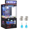 image:imageVEVOR Claw Crane Machine MediumSized Arcade Game Machine with Light amp Sound Adjustable Steel Claws Precise Toy Candy Grabber Prize Dispenser Vending Toy for Commercial Home Parties Cinema PinkPurple