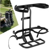 image:imageVEVOR Golf Cart Bag Holder 309 x 278 x 161inch Compatible withYamaha EZGO Club Car Rear Seat Grab Bar SpaceSaving Carbon Steel Bag Holder Bracket NoDrilling Installation Black