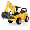 image:imageVEVOR Ride On Toddler Car Push Car for Toddler 19 to 36 Months Excavator Digger Toy with Helmet amp Music 55 lbs Load Capacity FoottoFloor Walker for Kids YellowExcavator