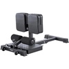 image:imageVEVOR Sissy Squat Machine MultiFunction Deep Sissy Squat Bench for Leg Muscle Training Easy Setup amp Foldable Core Waistline amp Glute Workout Equipment Leg Exercise Machine for Home Gym Black