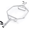 image:imageVEVOR Trap Bar Hex Bar 2Inch Hex Barbell 800 LBS Capacity Shrug Bars with Knurled Grips Weightlifting and Strength Training Equipment Home Gym for Squats Deadlifts Shoulder PressesSilver