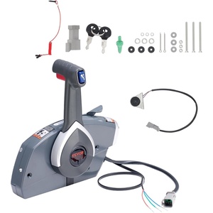 image:imageVEVOR Boat Throttle Control 70448205P1 TopMounted Outboard Remote Control Box for Yamaha 4Stroke Marine Throttle Control Box with Power Trim Switch and 46 ft Harness with 5 Pin Connector5006180SideEvinrude Johnson