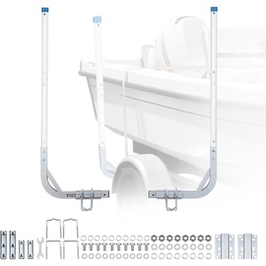image:imageVEVOR Boat Trailer Guide 167 60 Adjustable Design Trailer Guide Poles 2PCS Trailer GuideOns for Ski Boat Fishing Boat or Sailboat Trailer3148