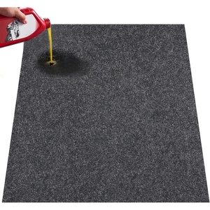 image:imageVEVOR Garage Floor Mat 76x19 Oil Spill Mat Waterproof Protection from Water Snow Rain Mud Absorbent Oil Pad for Cars NonSlip Containment Mat with TPE AntiLeak Backing Easy Clean Cuttable3 x 5