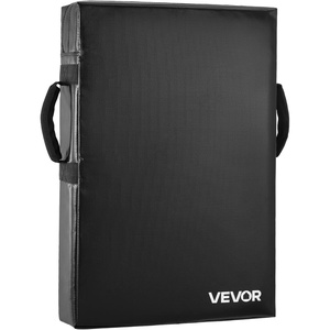 image:imageVEVOR PVC Step Over Dummy HighDensity Sponge Blocking Pad Equipment Heavy Duty Tackle Dummies with Handles Great for Footwork Drills Sports Training PracticeBlack