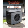 image:imageVEVOR 14710 BTU Heat Pump for Above Ground Pool Electric Pool Heater with Heating amp Cooling Dual Mode Max COP 513 Smart Inverter Compressor Low Noise GFCI Protection for up to 3962 Gal Swimming3900 Gallons
