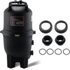 image:imageVEVOR 2026 Pro Pool Cartridge Filter System 100 SqFt Pool Filter for Inground amp Above Ground Pools Compatible WPumps 12HP1HP  Up to 6142 GPH Max Flow Pool Filters for Pools Up to 23775 GallonsCartridge Tank  Element