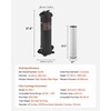 image:imageVEVOR 2026 Pro Pool Cartridge Filter System 100 SqFt Pool Filter for Inground amp Above Ground Pools Compatible WPumps 12HP1HP  Up to 6142 GPH Max Flow Pool Filters for Pools Up to 23775 GallonsCartridge Tank  Element