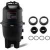 image:imageVEVOR 2026 Pro Pool Cartridge Filter System 100 SqFt Pool Filter for Inground amp Above Ground Pools Compatible WPumps 12HP1HP  Up to 6142 GPH Max Flow Pool Filters for Pools Up to 23775 GallonsCartridge Tank  Element