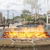 image:imageVEVOR 24 x 8 inch Dropin Fire Pit Pan Rectangular Stainless Steel Fire Pit Burner Kit Propane Gas Fire Pan 120000 BTU with HBurner for Indoor or Outdoor Use30 x 10 inch