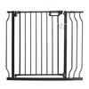 image:imageVEVOR 29546 Extra Wide Baby Gate for Stairs Auto Close Dog Gate for The House Easy Install Pressure Mounted Pet Gates for Doorways Easy Walk Thru Wide Safety Gate for Dog WhiteBlack