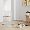 image:imageVEVOR 29546 Extra Wide Baby Gate for Stairs Auto Close Dog Gate for The House Easy Install Pressure Mounted Pet Gates for Doorways Easy Walk Thru Wide Safety Gate for Dog WhiteWhite