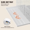 image:imageVEVOR 30 Inch Flight Bird Cage Stackable Bird Cage Parakeet Cage with SlideOut Tray and Handle Small Parrots Birdcage for Cockatiels Budgies Conure Macaw Finch Lovebirds Canaries PigeonsWhite