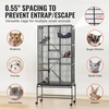 image:imageVEVOR 69 Rolling Metal Ferret Cage Large 4Tier Cage Small Animal Cage with Ramps amp Tray Easy to Set up for Pet Mice Hamster Guinea Pig Chinchilla Squirrel Hedgehogs Bunny