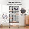 image:imageVEVOR 69 Rolling Metal Ferret Cage Large 4Tier Cage Small Animal Cage with Ramps amp Tray Easy to Set up for Pet Mice Hamster Guinea Pig Chinchilla Squirrel Hedgehogs Bunny