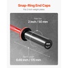image:imageVEVOR 7FT6FT4FT Olympic Barbell Bar Fits 2Inch Weight Plates Barbell Bar with Knurled Grip for Strength Training Weightlifting Squat Deadlift Bench Press Curl Overhead Press 500lbs700lbs1000lbs Capacity4FT  500LBS