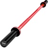 image:imageVEVOR 7FT6FT4FT Olympic Barbell Bar Fits 2Inch Weight Plates Barbell Bar with Knurled Grip for Strength Training Weightlifting Squat Deadlift Bench Press Curl Overhead Press 500lbs700lbs1000lbs Capacity4FT  500LBS