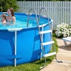 image:imageVEVOR Above Ground Pool Ladder 2Step Steel AFrame Swimming Pool Stairs for 33 in High Wall 300 lbs Capacity EntryExit Steps with Secure NonSlip Sturdy Wide Step Easy Setup Outdoor Gray3Step for 42 In