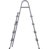 image:imageVEVOR Above Ground Pool Ladder 2Step Steel AFrame Swimming Pool Stairs for 33 in High Wall 300 lbs Capacity EntryExit Steps with Secure NonSlip Sturdy Wide Step Easy Setup Outdoor Gray4Step for 52 In