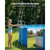 image:imageVEVOR Above Ground Pool Ladder 2Step Steel AFrame Swimming Pool Stairs for 33 in High Wall 300 lbs Capacity EntryExit Steps with Secure NonSlip Sturdy Wide Step Easy Setup Outdoor Gray4Step for 52 In