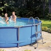 image:imageVEVOR Above Ground Pool Ladder 2Step Steel AFrame Swimming Pool Stairs for 33 in High Wall 300 lbs Capacity EntryExit Steps with Secure NonSlip Sturdy Wide Step Easy Setup Outdoor Gray2Step for 33 In