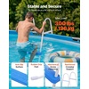 image:imageVEVOR Above Ground Pool Ladder 2Step Steel AFrame Swimming Pool Stairs for 33 in High Wall 300 lbs Capacity EntryExit Steps with Secure NonSlip Sturdy Wide Step Easy Setup Outdoor Gray3Step for 36 In
