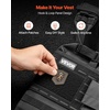 image:imageVEVOR Adjustable Weighted Vest 410lbs2032lbs2440lbs40lbs Comfortable XShape Body Weight Vest Set with 68 Weight Packs and Reflective Stripe for Men Women Workout Equipment for Strength Training Running Jogging40 lbs