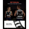 image:imageVEVOR Adjustable Weighted Vest 410lbs2032lbs2440lbs40lbs Comfortable XShape Body Weight Vest Set with 68 Weight Packs and Reflective Stripe for Men Women Workout Equipment for Strength Training Running Jogging2440 lbs