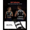image:imageVEVOR Adjustable Weighted Vest 410lbs2032lbs2440lbs40lbs Comfortable XShape Body Weight Vest Set with 68 Weight Packs and Reflective Stripe for Men Women Workout Equipment for Strength Training Running Jogging2032 lbs
