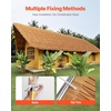 image:imageVEVOR Artificial Thatch Grass Roof 16 x 164 ft Mexican Style Tiki Bar Hut Skirt Thatch Roofing Roll Waterproof amp FireResistant Palapa Duck Blind Grass for Patio Pool Beach Hawaiian Party DcorStraw Style