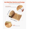 image:imageVEVOR Artificial Thatch Grass Roof 16 x 164 ft Mexican Style Tiki Bar Hut Skirt Thatch Roofing Roll Waterproof amp FireResistant Palapa Duck Blind Grass for Patio Pool Beach Hawaiian Party DcorStraw Style