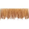 image:imageVEVOR Artificial Thatch Grass Roof 16 x 164 ft Mexican Style Tiki Bar Hut Skirt Thatch Roofing Roll Waterproof amp FireResistant Palapa Duck Blind Grass for Patio Pool Beach Hawaiian Party DcorStraw Style
